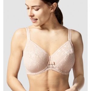 Chantelle Nude Day to Night Full Coverage Unlined Bra - 32F(DDD)